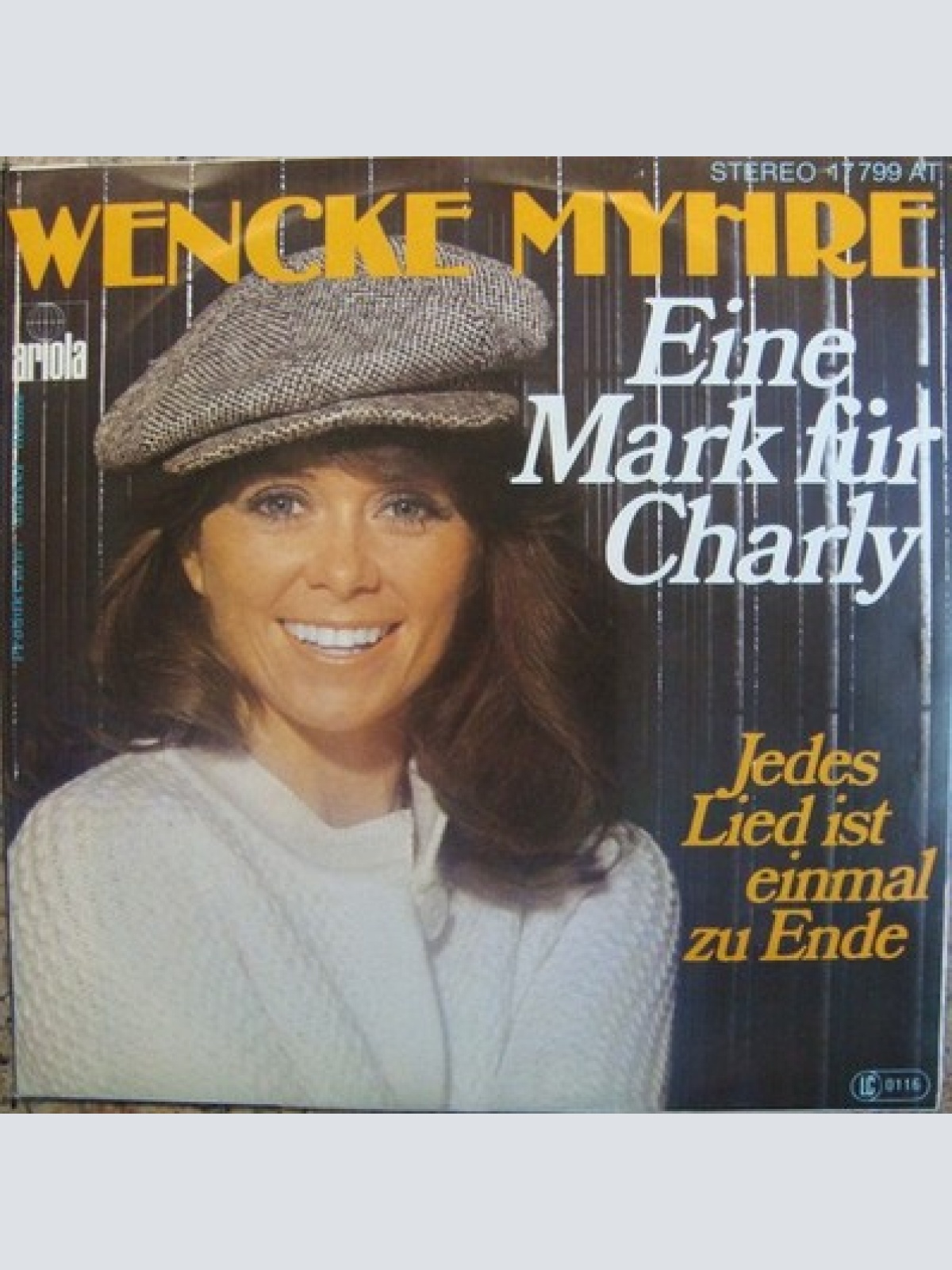 7", Single Wencke Myhre - Eine Mark Für Charly