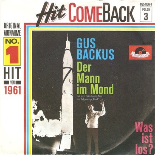 7", Single, Mono, RE Gus Backus - Der Mann Im Mond