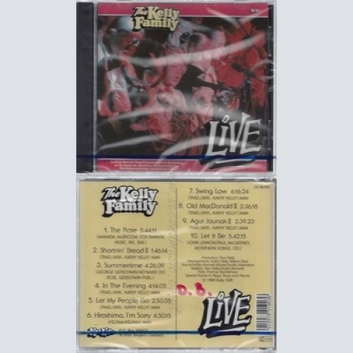 CD--NM-SEALED-KELLY FAMILY -1989- -- KELLY FAMILY-LIVE