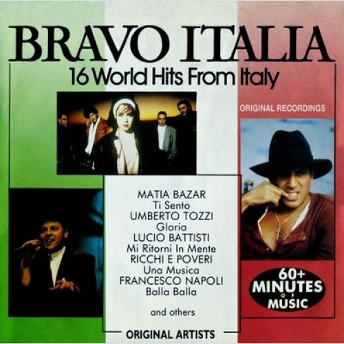 CD, Comp Various - Bravo Italia 16 World Hits From Italy