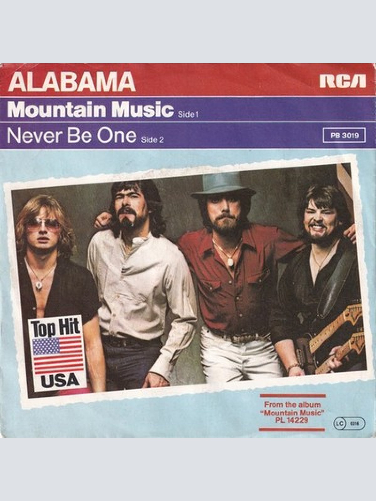7", Single Alabama - Mountain Music