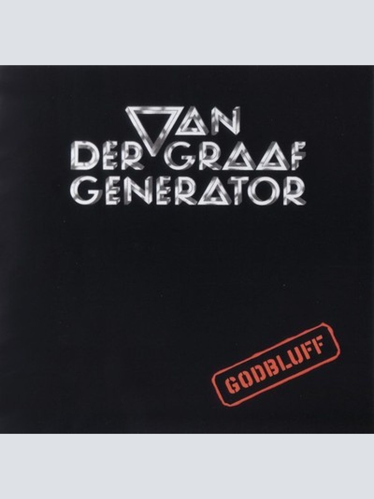CD, Album, RE, RM, RP Van Der Graaf Generator - Godbluff
