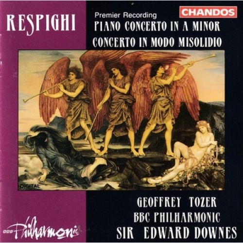 CD, Album Ottorino Respighi, Edward Downes, BBC Philharmonic, Geoffrey Tozer ...