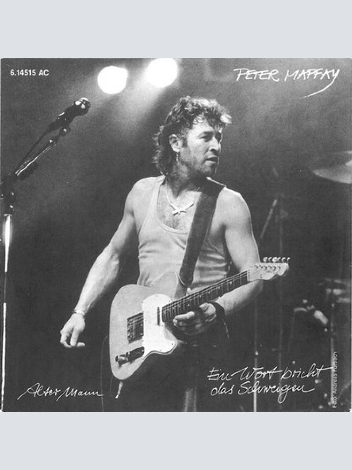 7", Single Peter Maffay - Ein Wort Bricht Das Schweigen