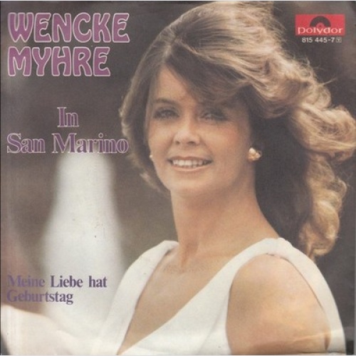 7", Single Wencke Myhre - In San Marino
