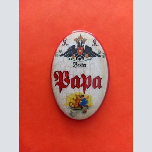 Nostalgie KuK Flaschenöffner Magnet Bester Papa