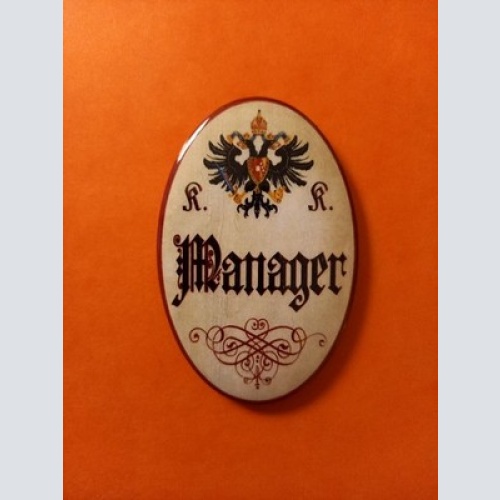 Nostalgie KuK Flaschenöffner Magnet Manager