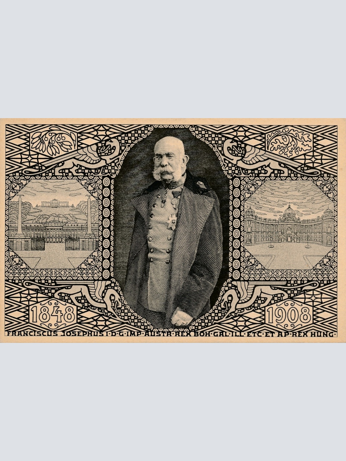 AK Militaria vom Kaiser Franz Josef Ansichtskarte (17062)