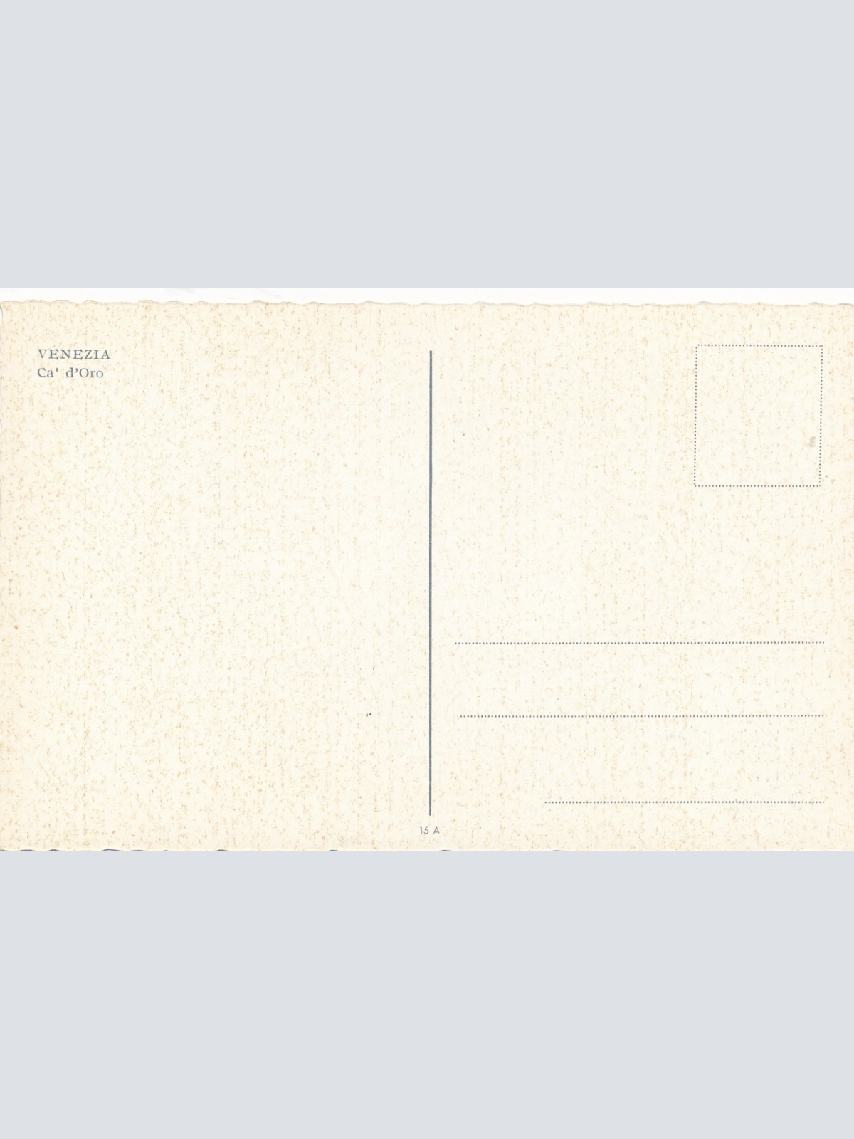 AK aus Venezia - Venedig Italien Ansichtskarte (17106)