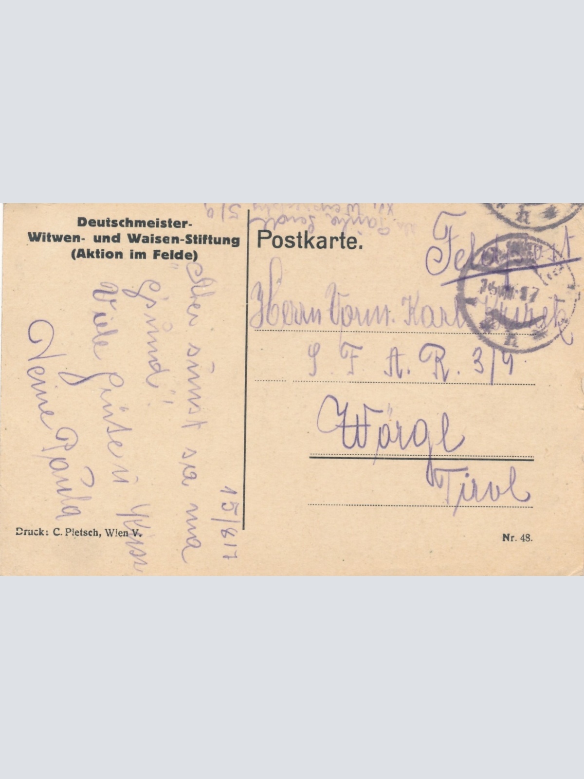 AK Militaria grad aus der entlassung komm ich heraus Ansichtskarte (16962)