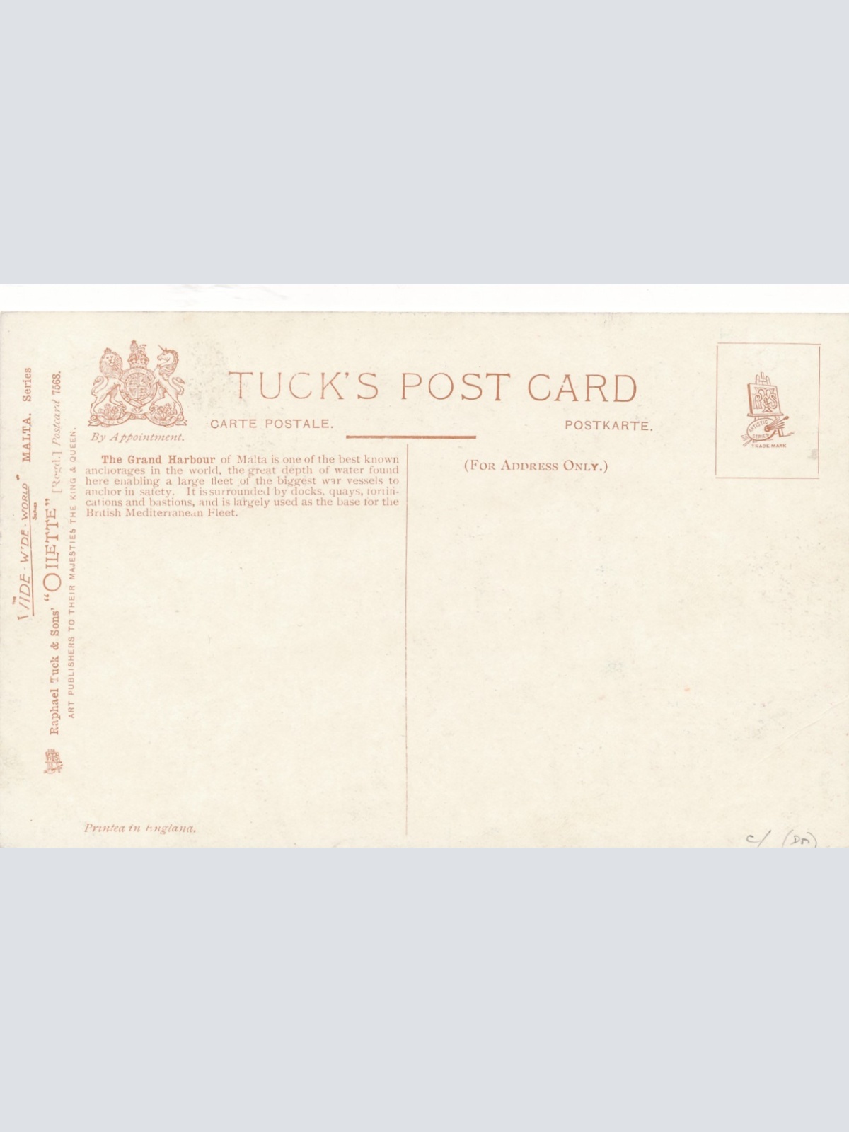 AK Malta Grand Habour ,Schiffe Boote, Ansichtskarte (17052)