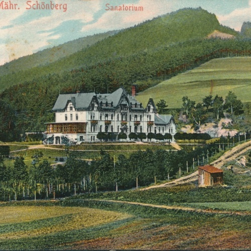 AK aus Mähr Schönberg Tschechien Ansichtskarte (17037)