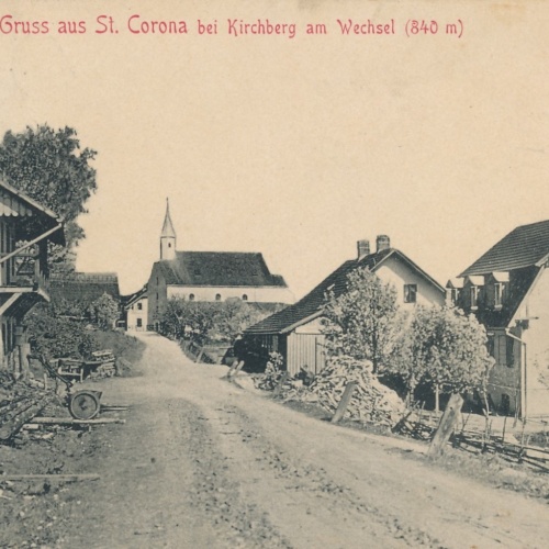AK aus St. Corona am Wechsel Niederösterreich Ansichtskarte (17033)