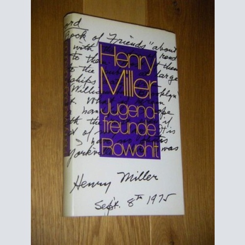 Jugendfreunde. Eine Huldigung an Freunde aus lang vergangenen Zeiten