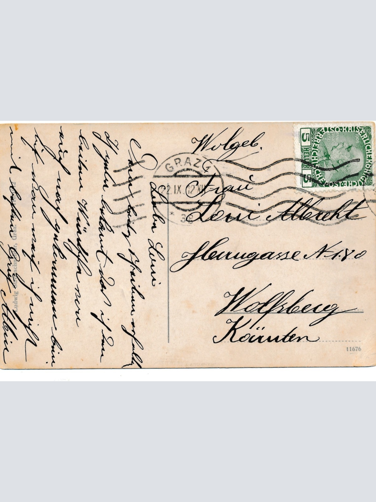 AK aus Graz Steiermark Ansichtskarte (17216)