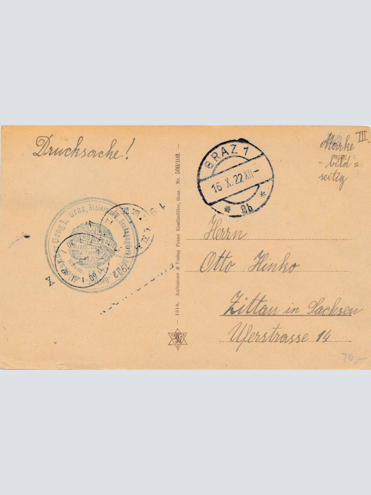 AK aus Graz Schloßberg Steiermark Ansichtskarte (17256)