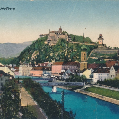 AK aus Graz Schloßberg Steiermark Ansichtskarte (17258)