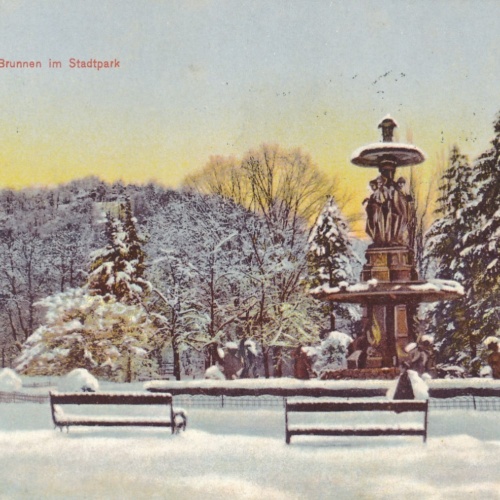 AK aus Graz Franz Josefs Brunnen Steiermark Ansichtskarte (17276)