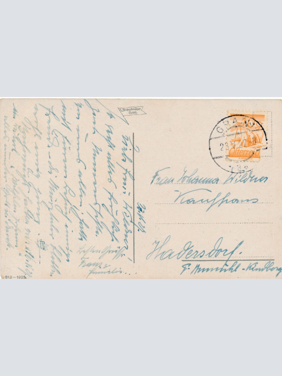 AK aus Graz Hacker Denkmal am Schlossberg Steiermark Ansichtskarte (17280)