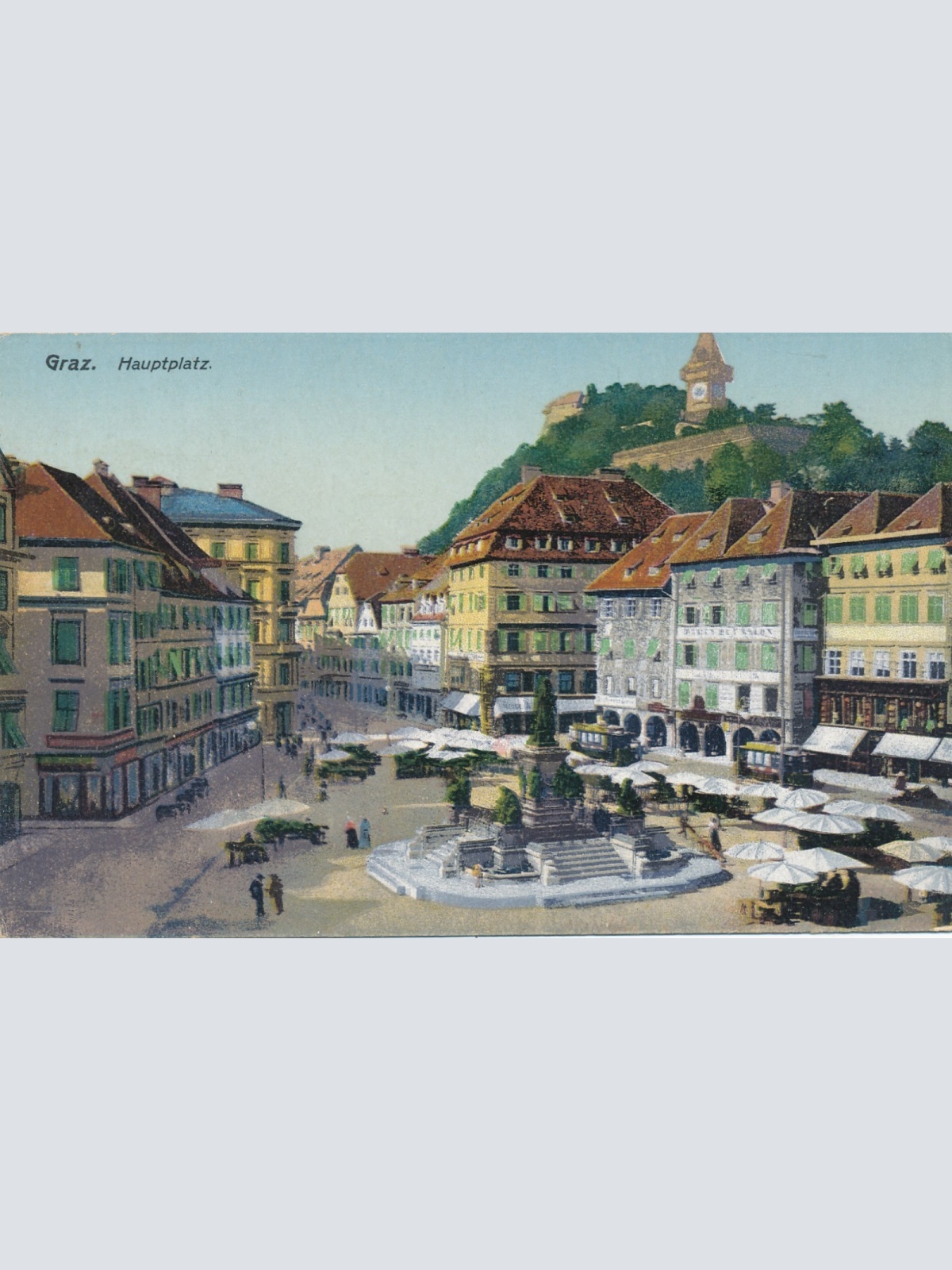 AK aus Graz Hauptplatz Steiermark Ansichtskarte (17271)