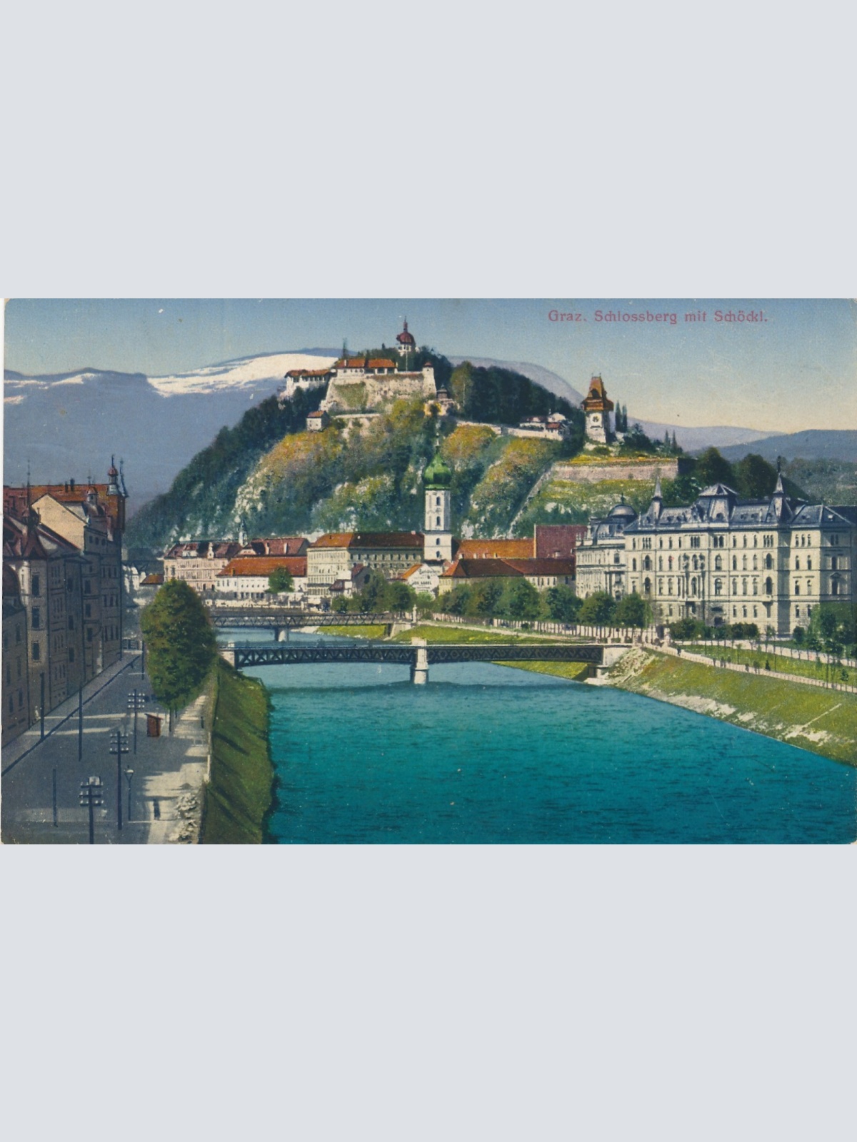 AK aus Graz Schlossberg Steiermark Ansichtskarte (17297)