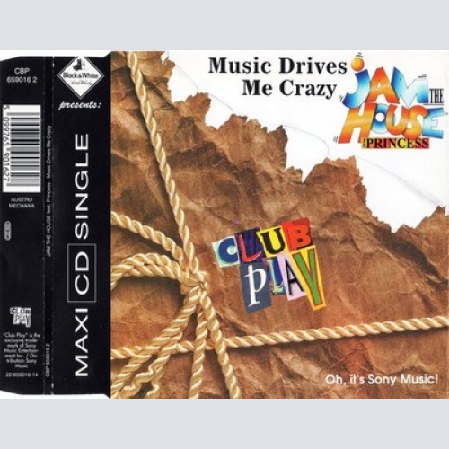 CD, Maxi Jam The House Feat. Princess - Music Drives Me Crazy