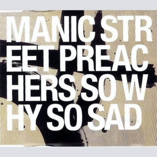 CD, Maxi Manic Street Preachers - So Why So Sad