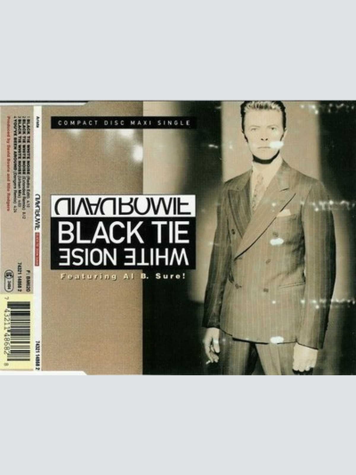 CD, Maxi David Bowie Featuring Al B. Sure! - Black Tie White Noise