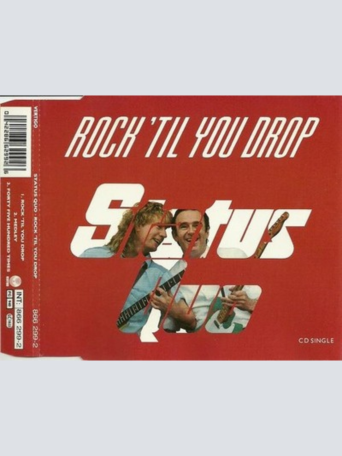 CD, Single Status Quo - Rock 'Til You Drop