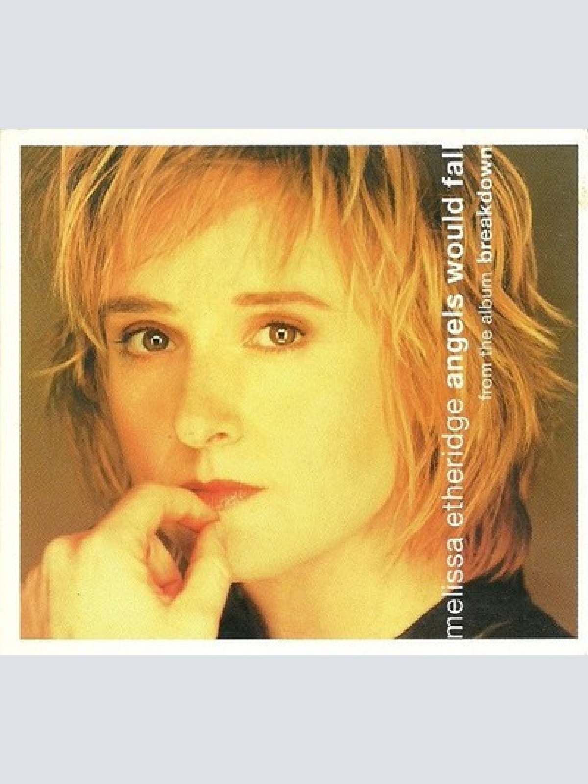 CD, Single, Promo Melissa Etheridge - Angels Would Fall