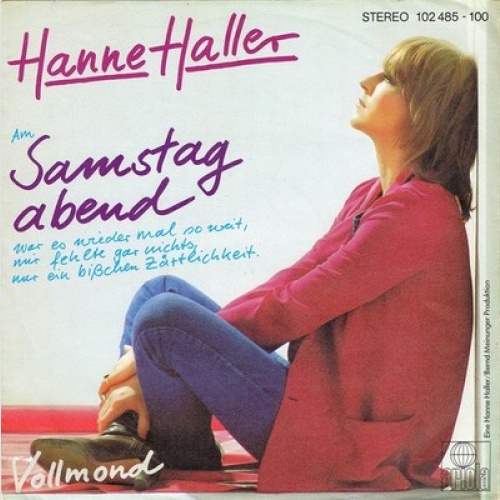7", Single Hanne Haller - Samstag Abend