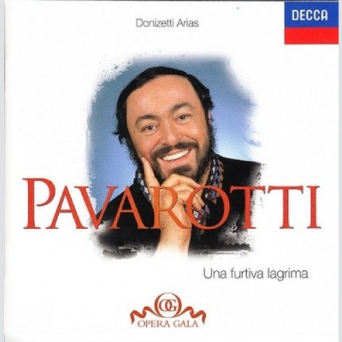 CD, Comp, RM, Sli Luciano Pavarotti - Donizetti Arias (Una Furtiva Lagrima)