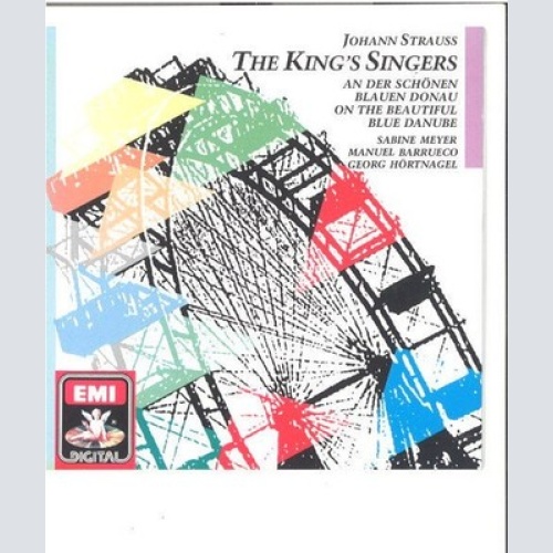 CD Johann Strauss*, The King's Singers - On The Beautiful Blue Danube