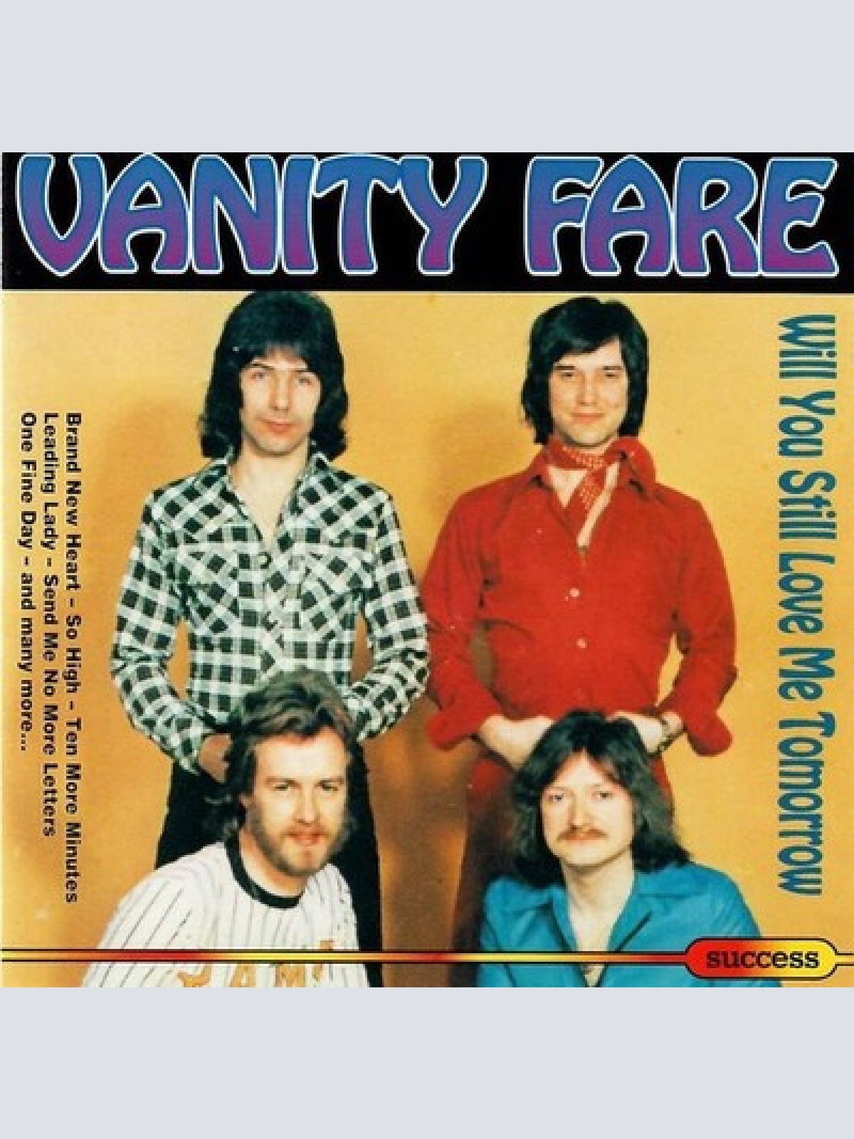 CD, Comp Vanity Fare - Will You Still Love Me Tomorrow