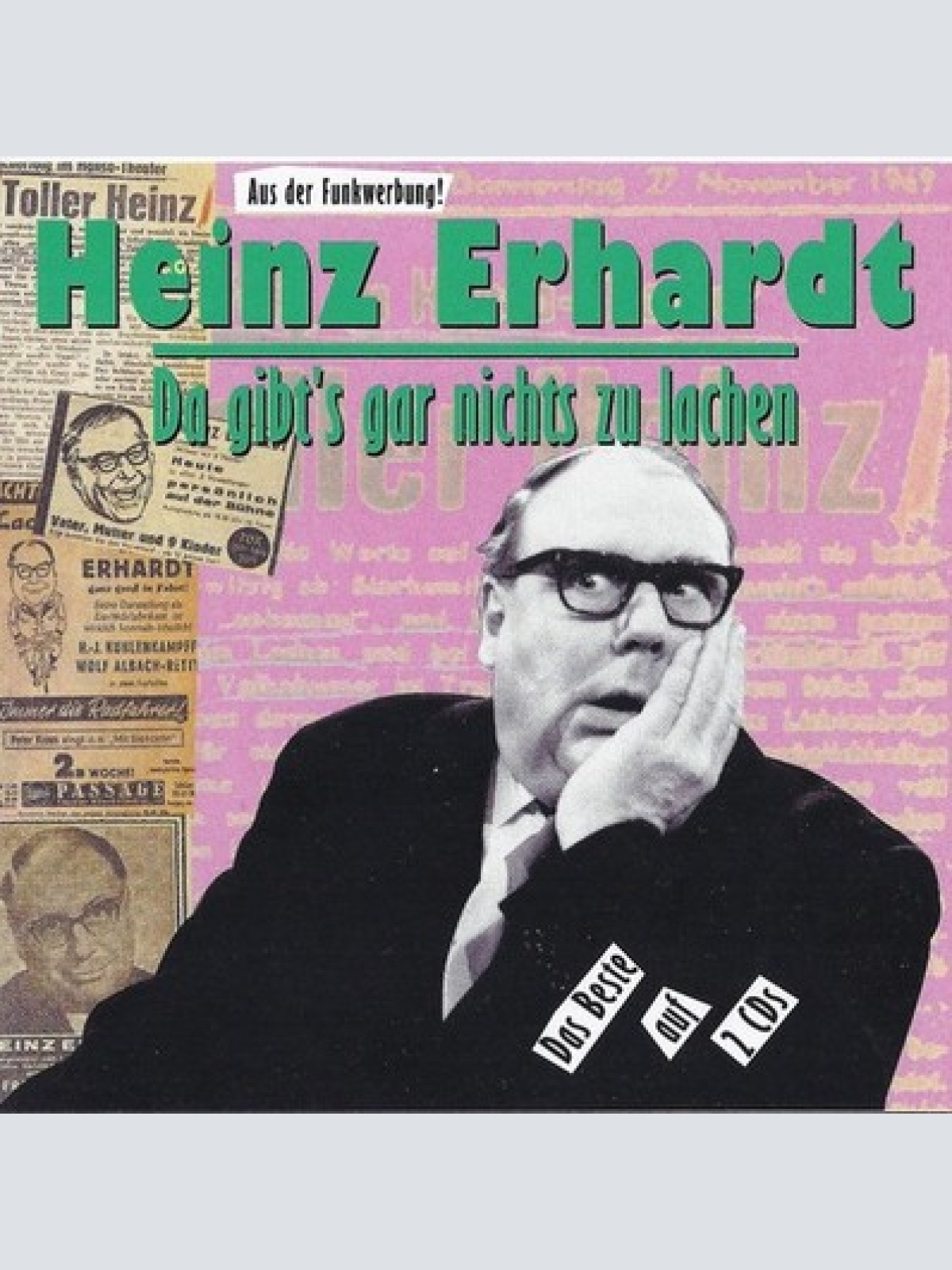 2xCD, Comp Heinz Erhardt - Da Gibt's Gar Nichts Zu Lachen