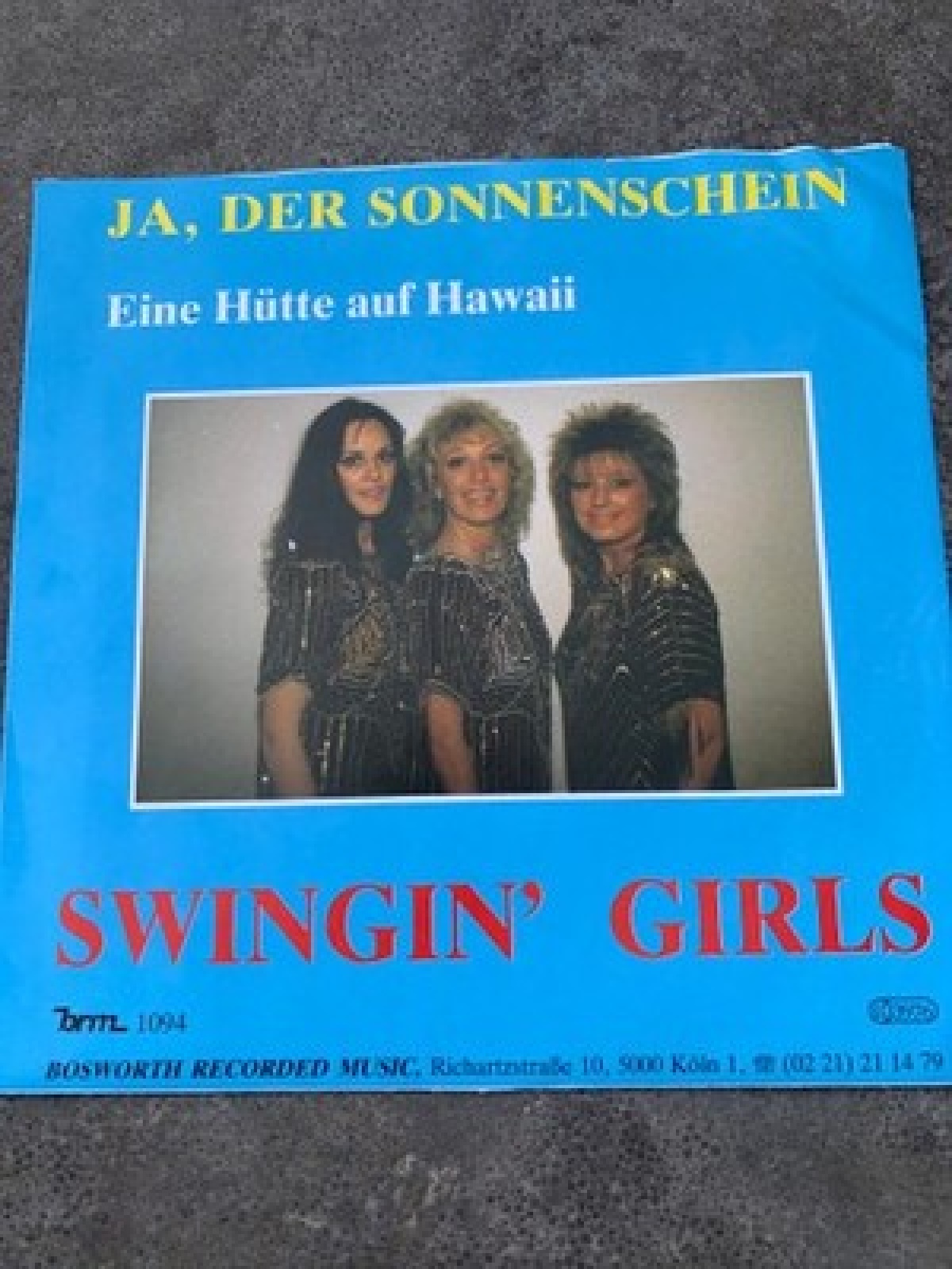 7", Single Swingin' Girls - Ja, Der Sonnenschein