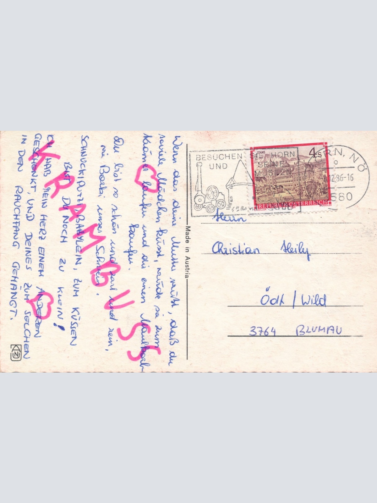 AK gruß vom Krampus Ansichtskarte (17348)