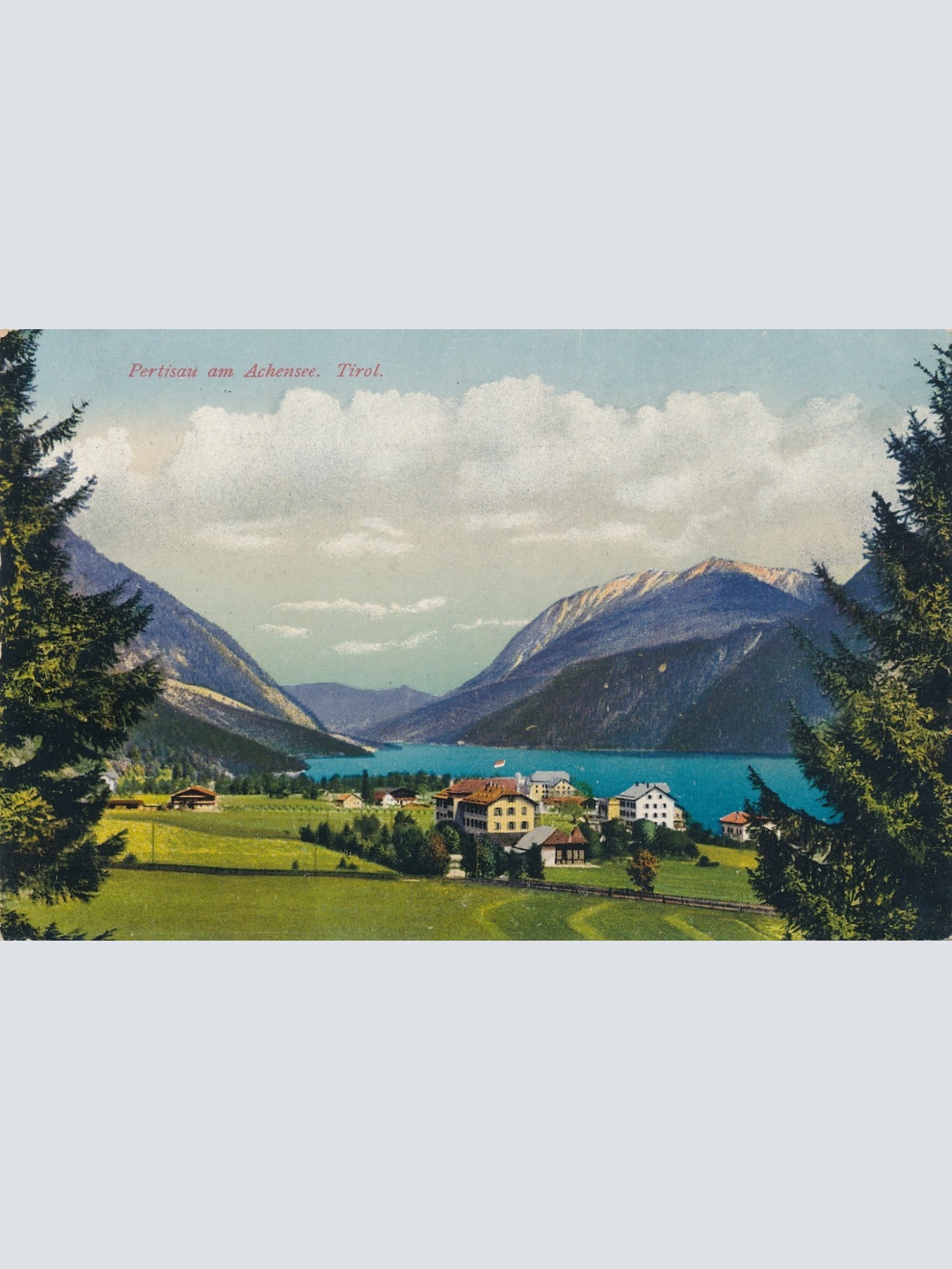 AK aus Pertisau am Achensee Tirol Ansichtskarte (17381)