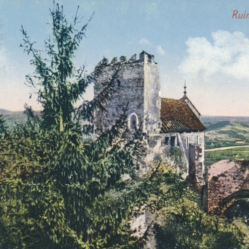 AK von der Ruine Gösting Steiermark Ansichtskarte (18003)