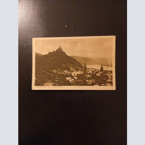 Braubach Mit Marksburg Deutschland 180269 GR