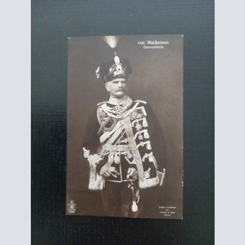 Porträt Von Mackensen Generaloberst Gr
