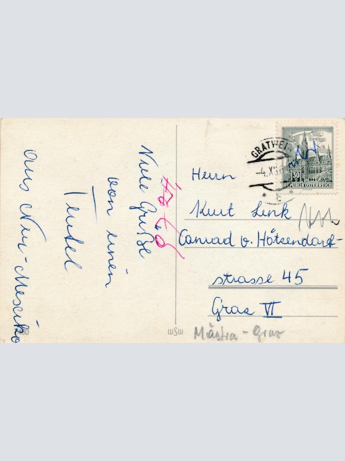 AK gruss vom Krampus Ansichtskarte (17313)