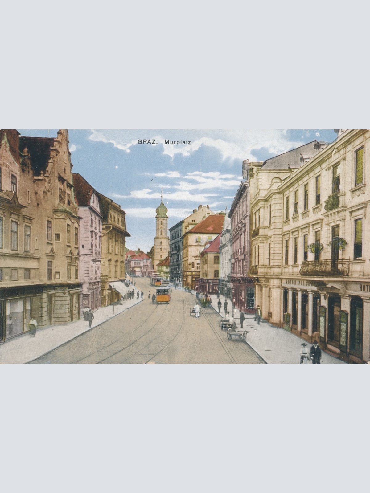 AK aus Graz Murplatz Steiermark Ansichtskarte (17161)