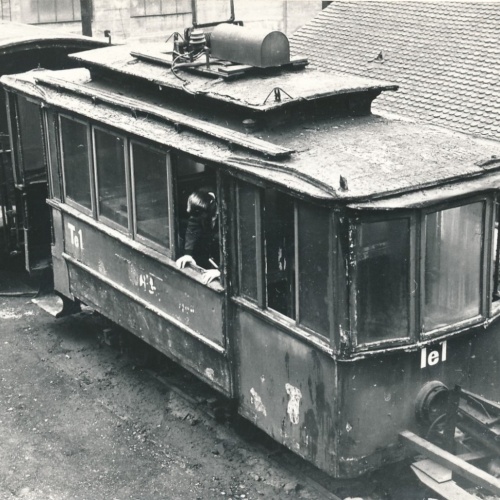 Foto - Karte von einer Strassenbahn (18160)