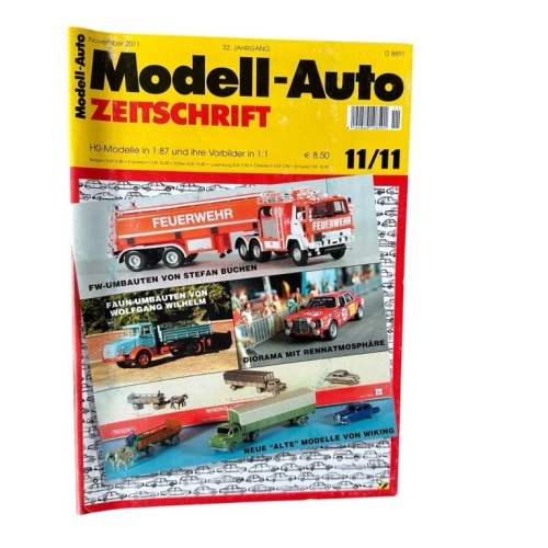 Modell-Auto Zeitschrift Nr. 11/2011 Fiedler, Friedel: