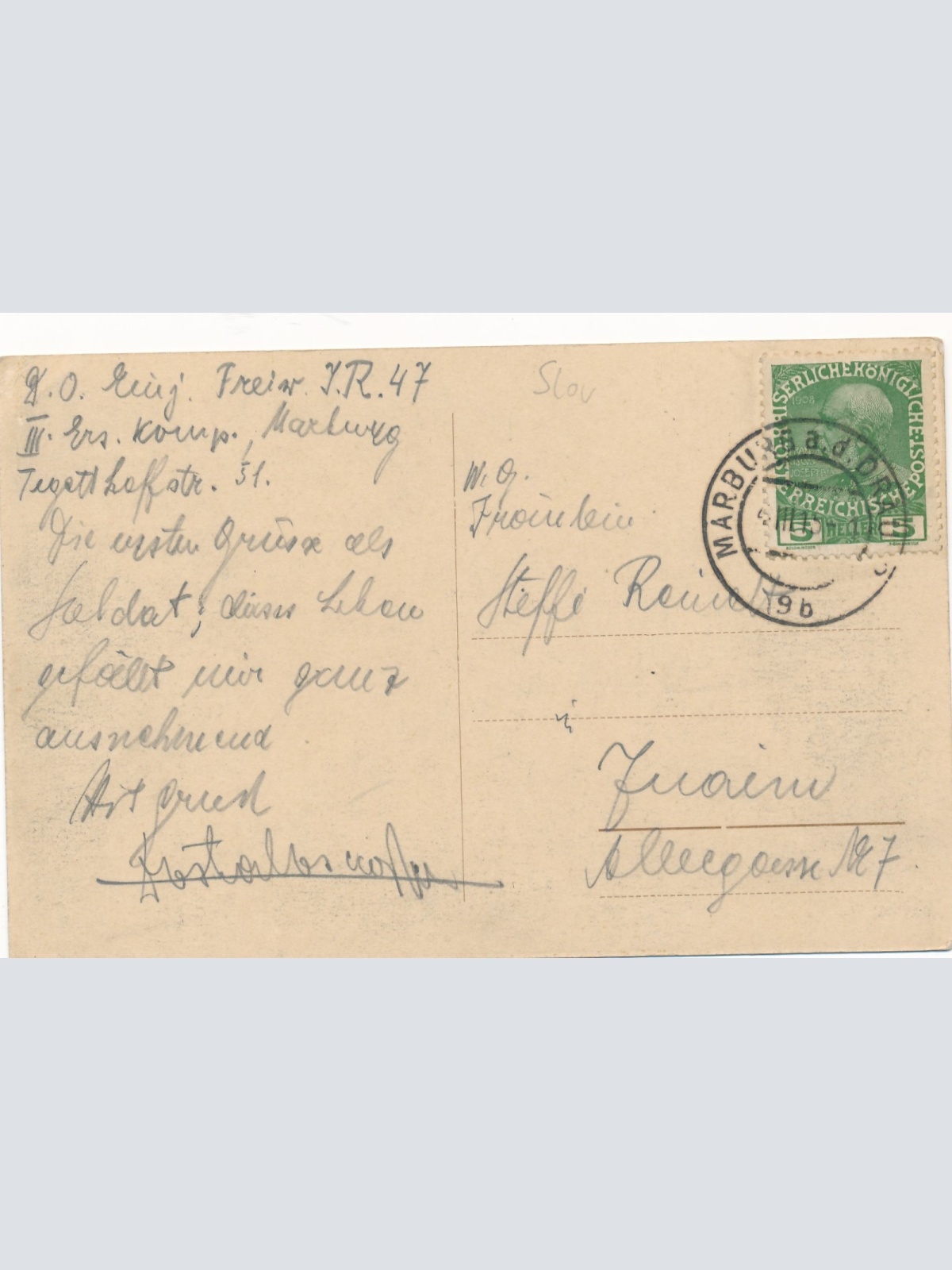 AK aus Marburg a. Drau Slowenien Ansichtskarte (18076)