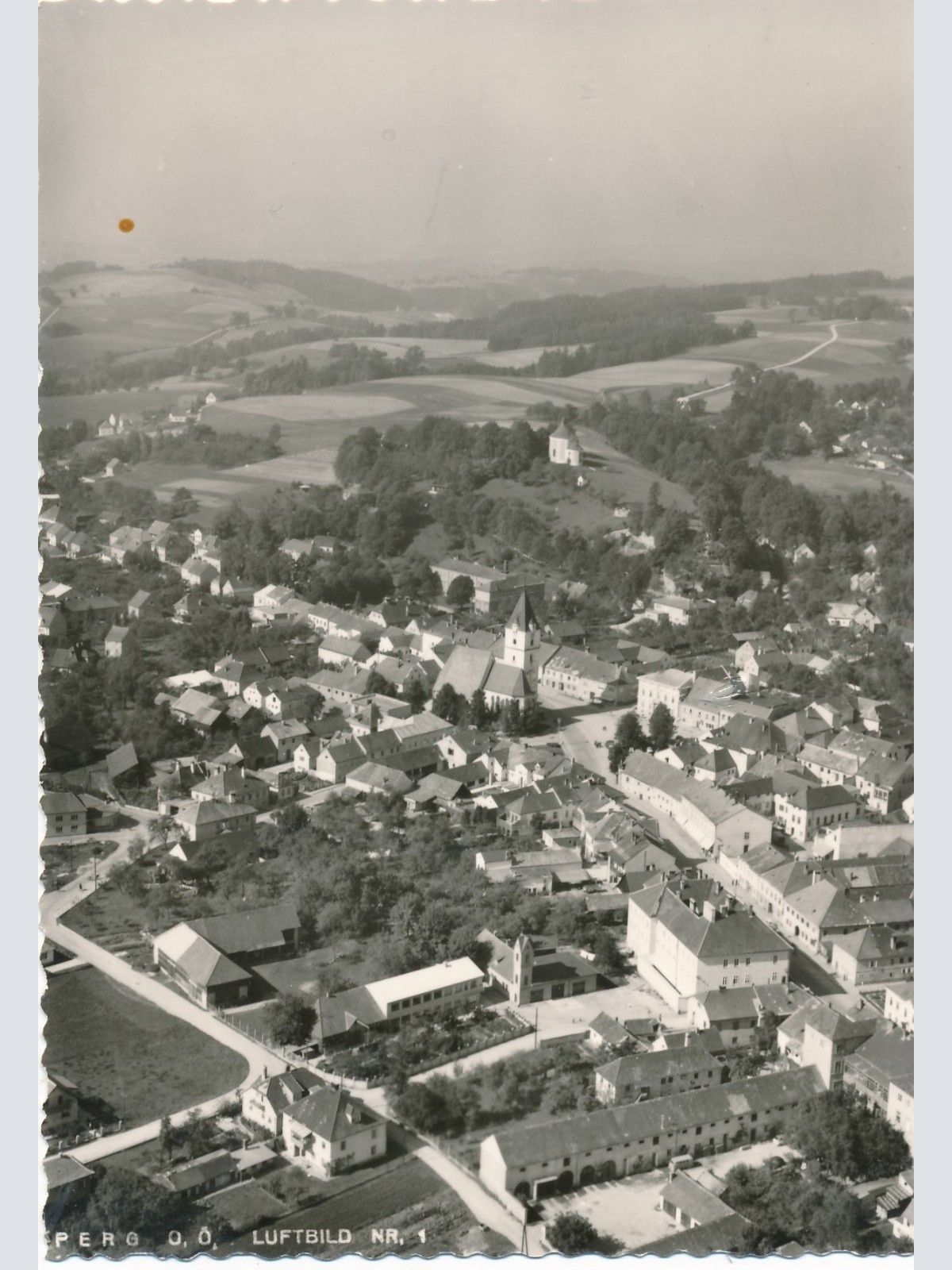 AK Luftbild Nr. 1 Perg Oberösterreich Ansichtskarte (18188)
