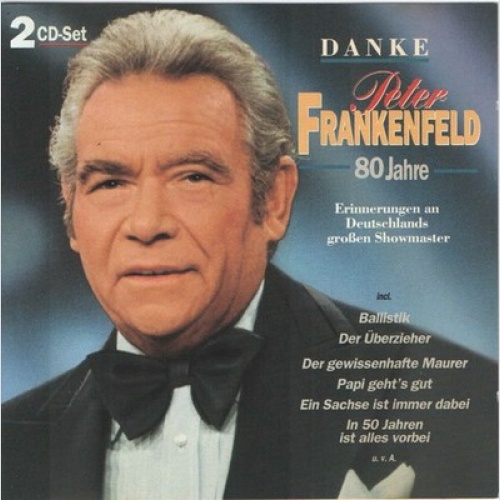 2xCD, Comp Peter Frankenfeld - Danke - 80 Jahre