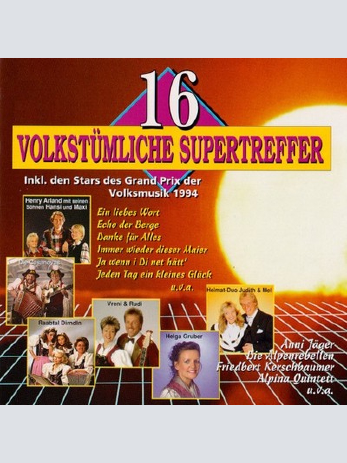 CD, Comp Various - 16 Volkstümliche Supertreffer