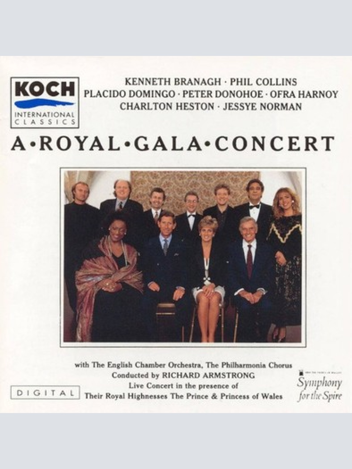 2xCD, Album Various - A Royal Gala Concert